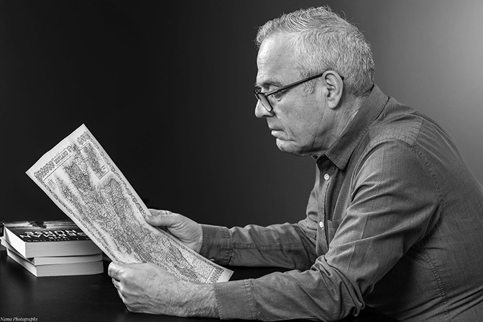 Author Robert Millar writing historical fiction