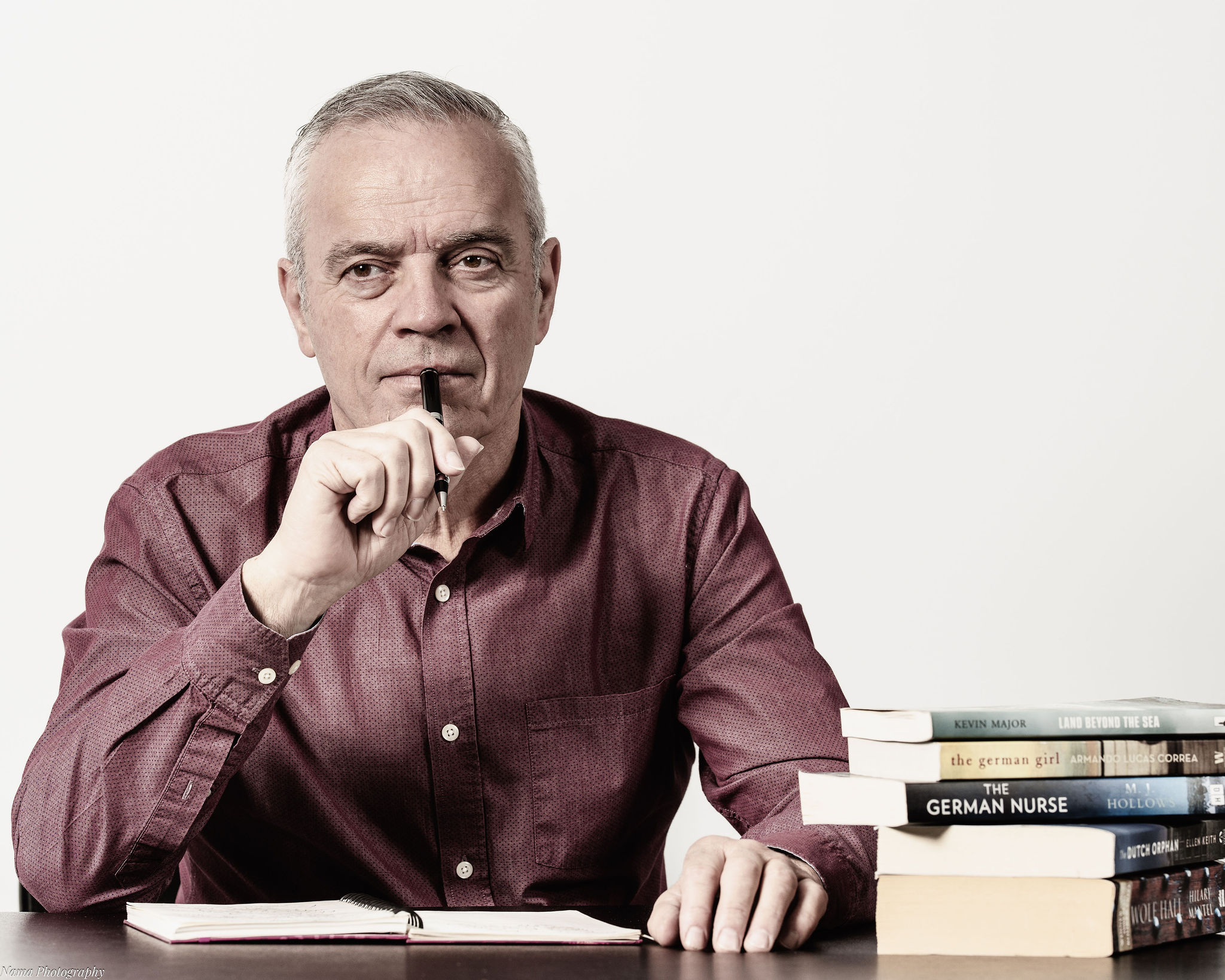 Author Robert Millar writing historical fiction